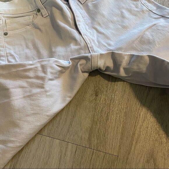 Uniqlo pale grey/purple straight leg jeans size 24 - Picture 2 of 9